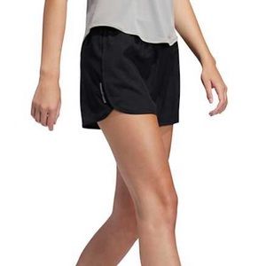 Black Adidas 3 in Run Shorts